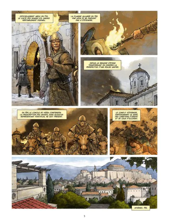 Les reines de sang - Irène de Byzance, l'iconophile tome 1