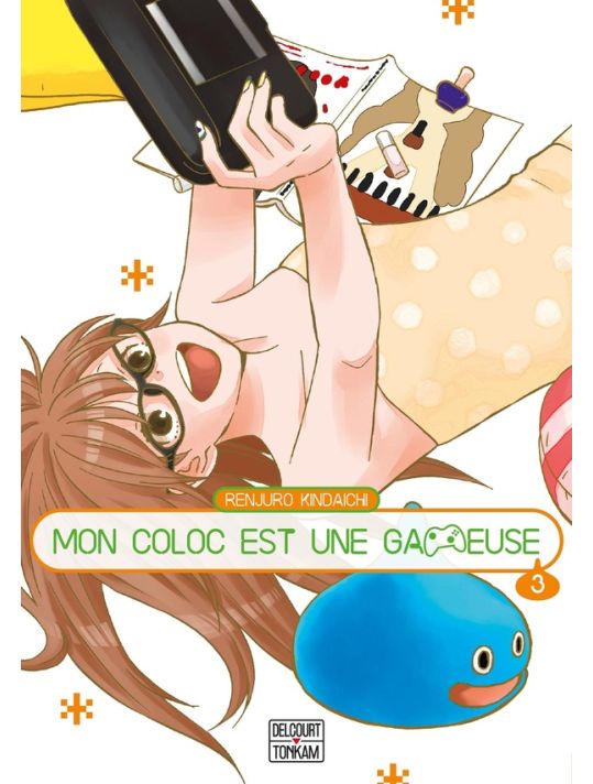 Mon coloc est une gameuse tome 3 main product photo