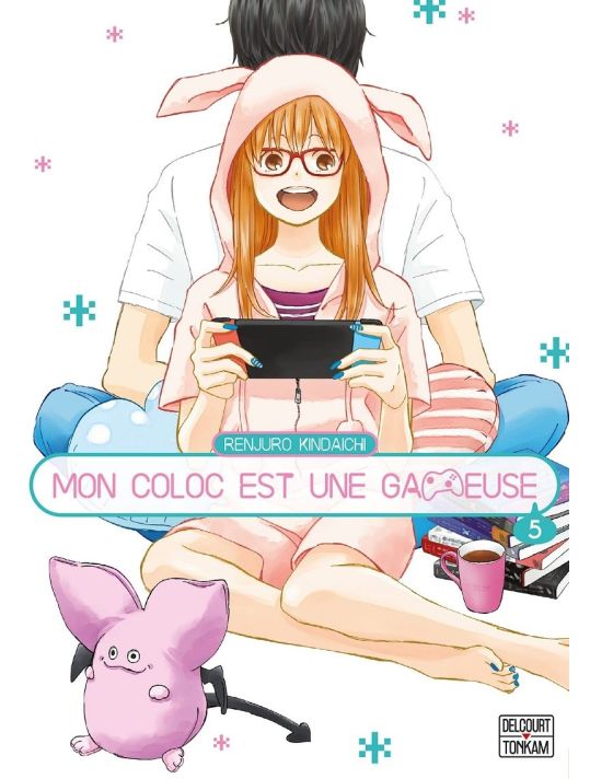 Mon coloc est une gameuse tome 5 main product photo