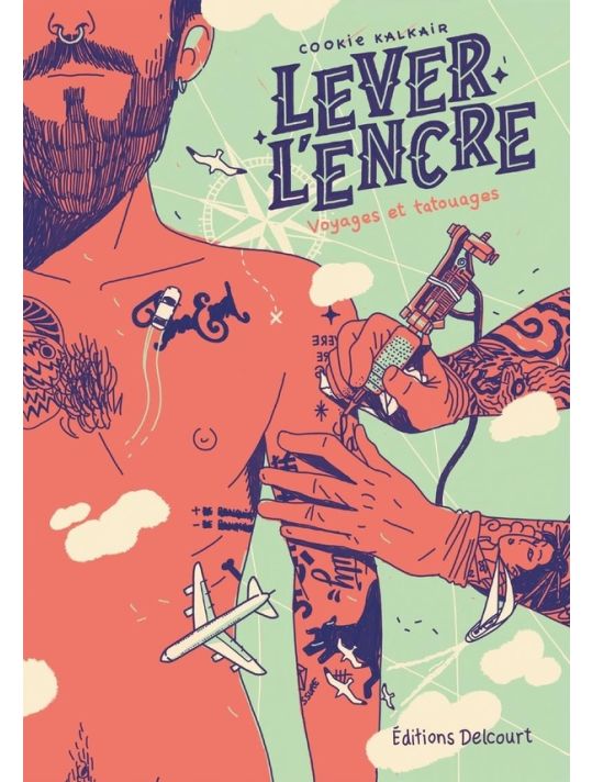 Lever l'encre - Carnet de voyages et de tatouages main product photo