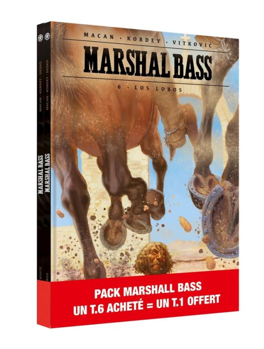 Marshal Bass - pack tomes 1 et 6 main product photo