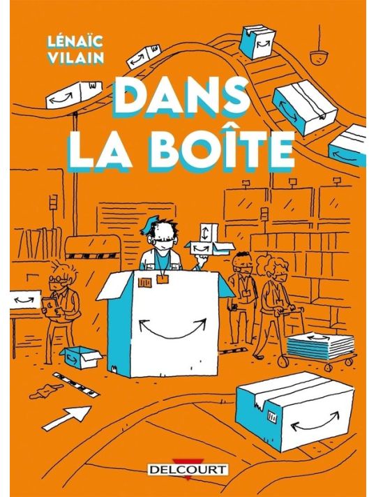 Dans la boîte main product photo