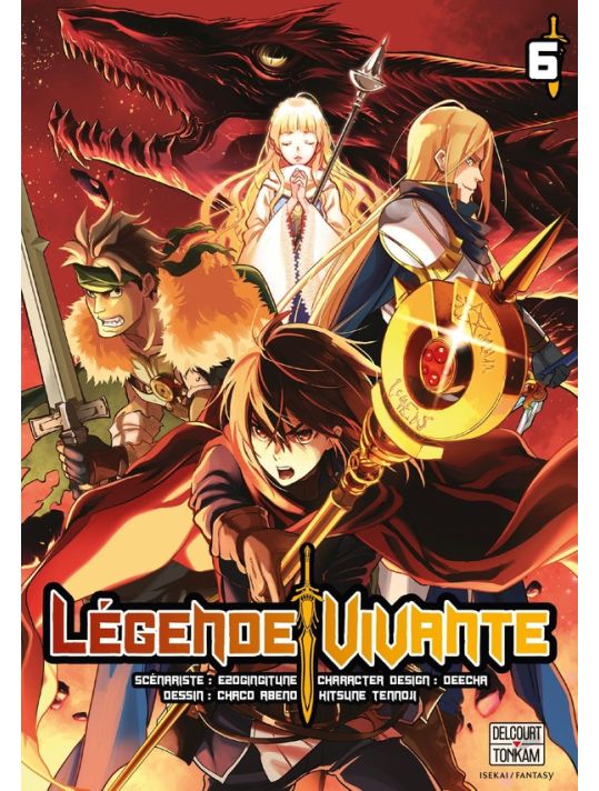 Légende vivante tome 6 main product photo