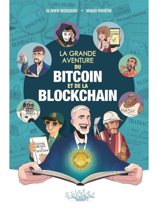 La grande aventure du bitcoin et de la blockchain main product photo