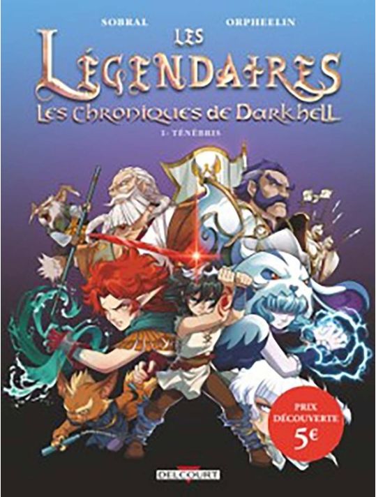 Les légendaires - Les chroniques de Darkhell tome 1 (op petit prix) main product photo