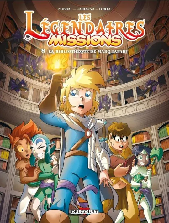 couverture de : La biblioth&egrave;que de Marq-Tapahj