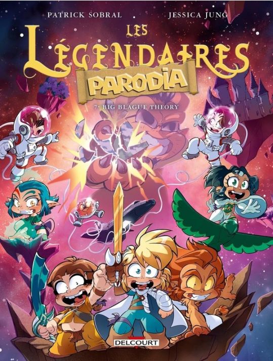 Les légendaires - parodia tome 7 main product photo