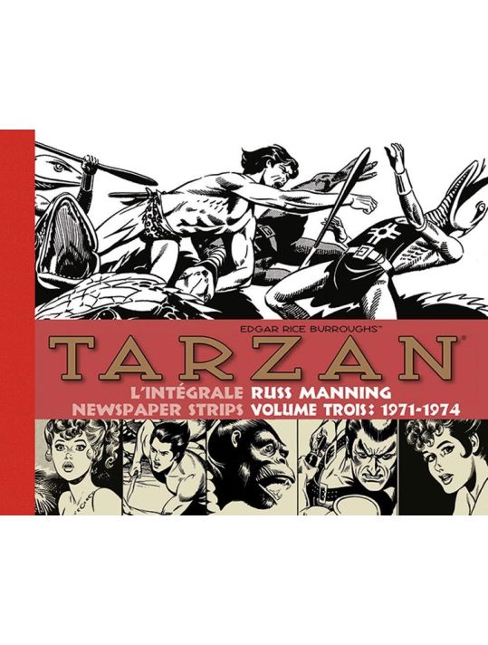 Tarzan - newspaper strips - intégrale tome 3 main product photo