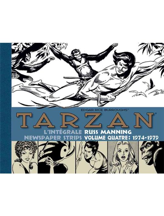 Tarzan - newspaper strips - intégrale tome 4 main product photo