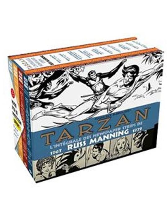 Tarzan - newspaper strips : coffret Intégrale Tomes 1 à 4 : 1967-1979 main product photo