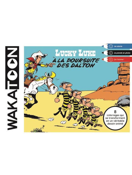 Wakatoon - Lucky luke à la poursuite des Dalton main product photo