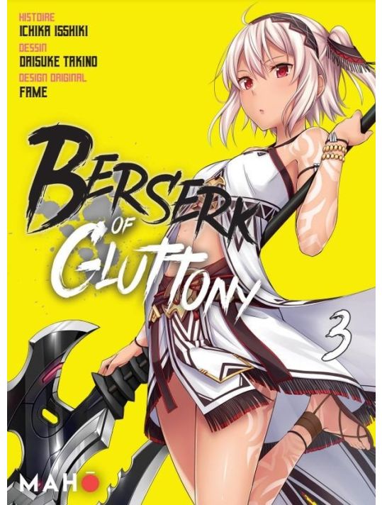 Berserk of gluttony tome 3 main product photo