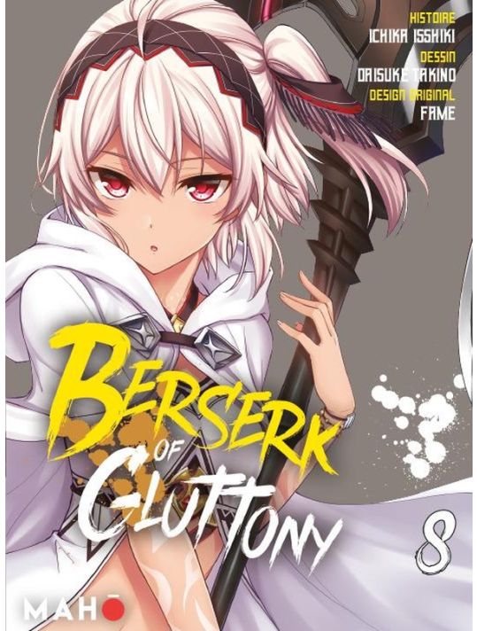 Berserk of gluttony tome 8 main product photo