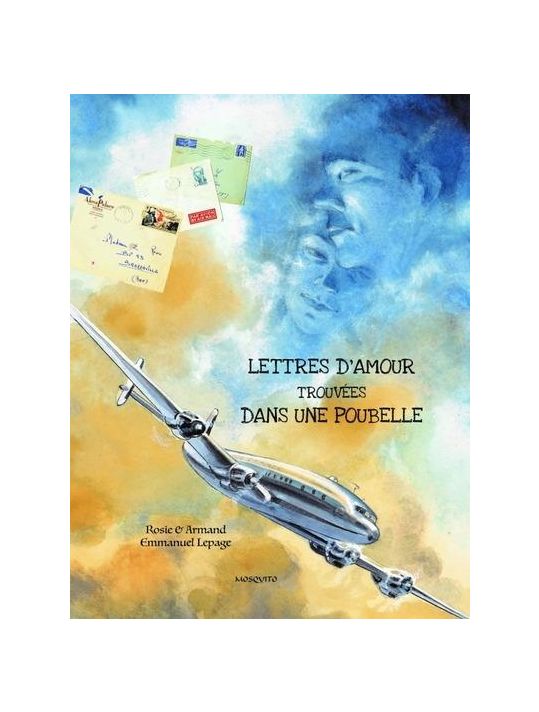 Lettres d'amour trouvées dans une poubelle main product photo
