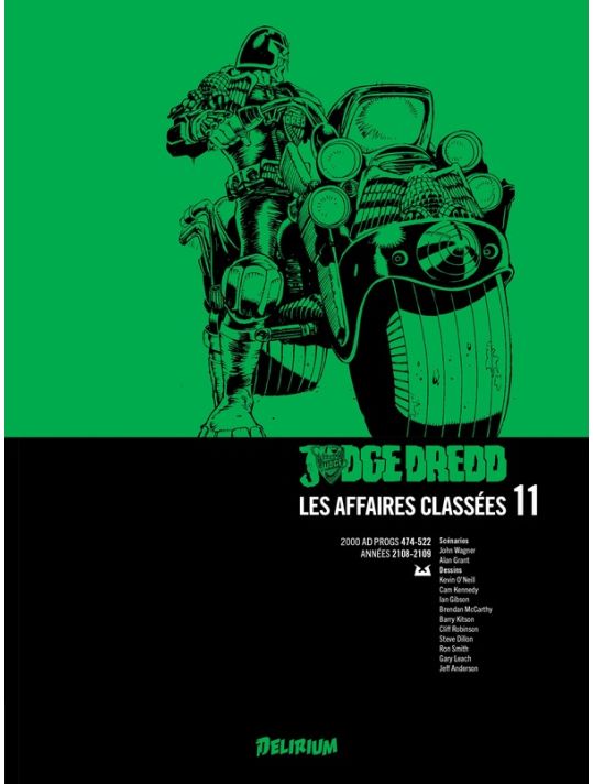 Judge Dredd - affaires classées tome 11 main product photo