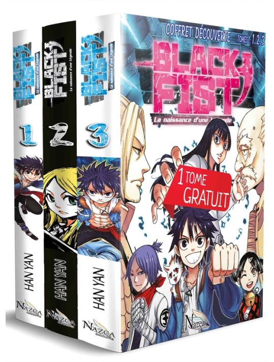 Black fist - coffret tomes 1 à 3 main product photo
