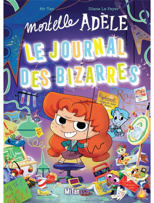 Mortelle Adèle - Le journal des bizarres main product photo