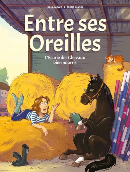 Entre ses oreilles - L'écurie des chevaux bien nourris main product photo