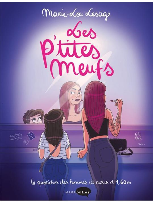 Les ptites meufs - Le quotidien des femmes de moins d'1m60 main product photo