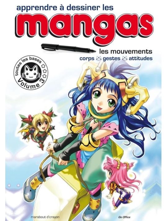 Apprendre à dessiner les mangas tome 3 main product photo