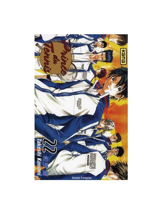 prince du tennis tome 22 main product photo