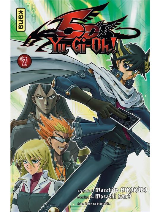 yu-gi-oh ! 5 d's tome 2 main product photo