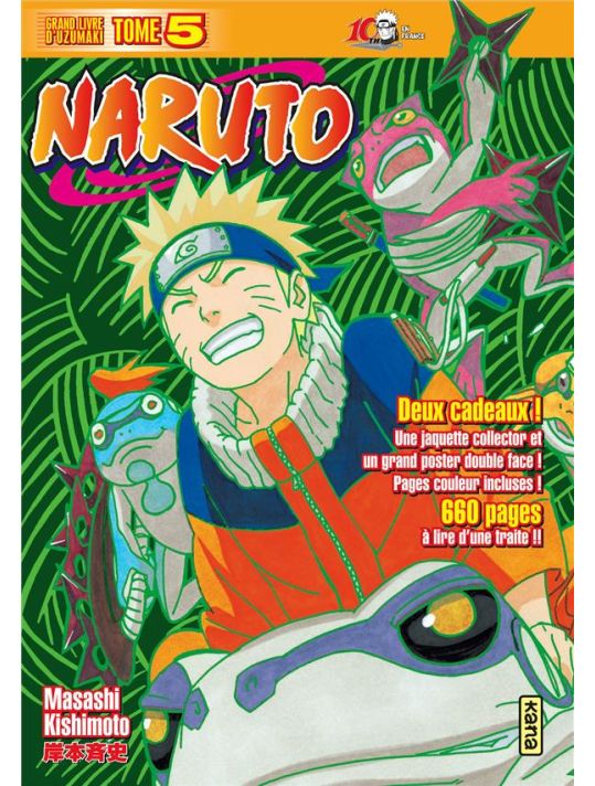 naruto tome 5 - édition collector 10 ans main product photo