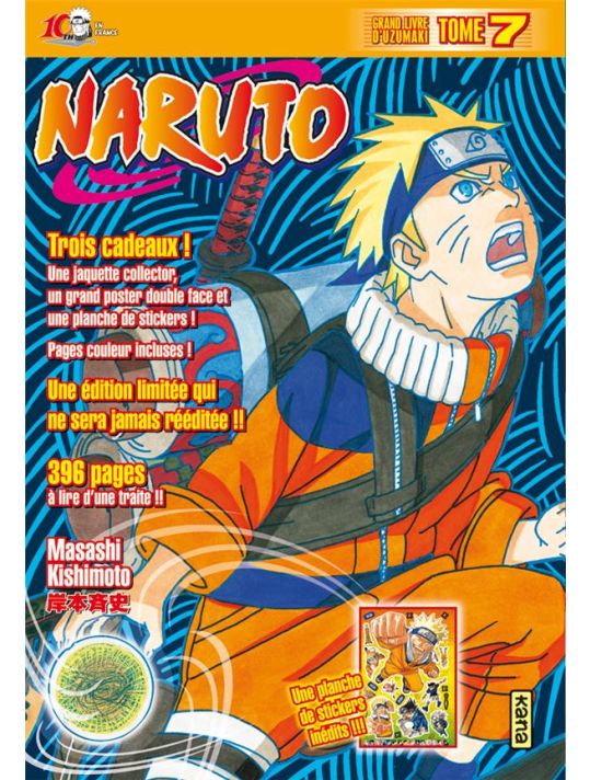 naruto tome 7 - édition collector 10 ans main product photo
