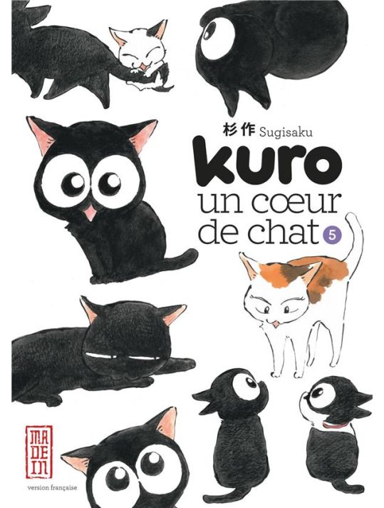 Kuro un coeur de chat tome 5 main product photo