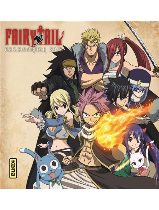 Fairy tail - calendrier 2017 main product photo