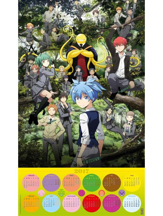 Assassination classroom - calendrier 2017 main product photo