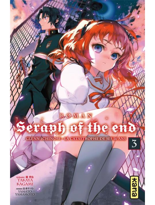 Seraph of the end - roman tome 3 main product photo