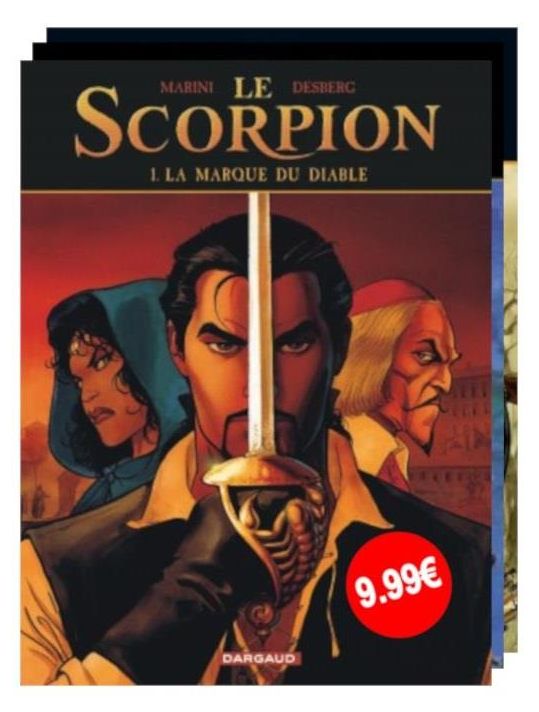 Le scorpion - pack tomes 1 à 3 main product photo