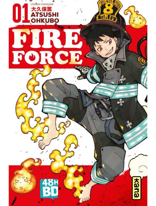 48h BD - Fire force tome 1 main product photo