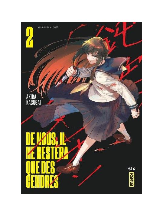 De nous, il ne restera que des cendres tome 2 main product photo