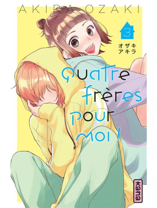 Quatre frères pour moi ! tome 3 main product photo