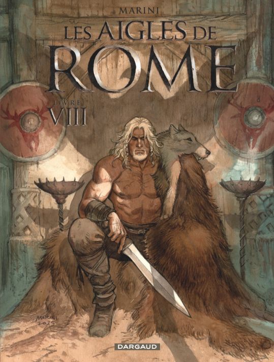 Les aigles de Rome tome 8 (couverture Arminius) + ex-libris offert main product photo