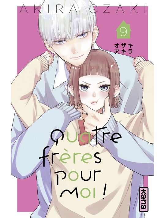 Quatre frères pour moi ! tome 9 main product photo