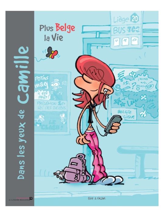 dans les yeux de Camille - plus belge la vie main product photo