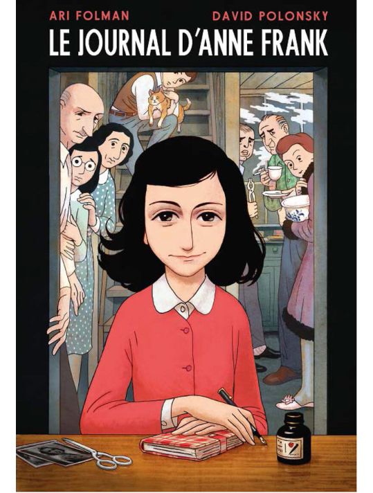 Le journal d'Anne Frank - roman graphique main product photo