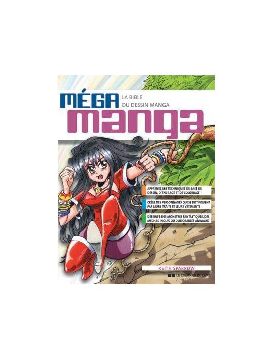 Méga manga - la bible du dessin manga main product photo