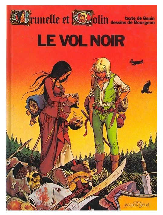 brunelle et colin tome 1 - le vol noir main product photo