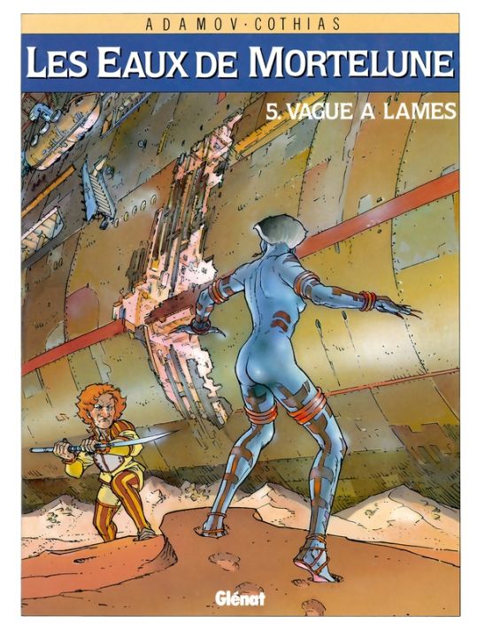 les eaux de mortelune tome 5 - vague à lames main product photo
