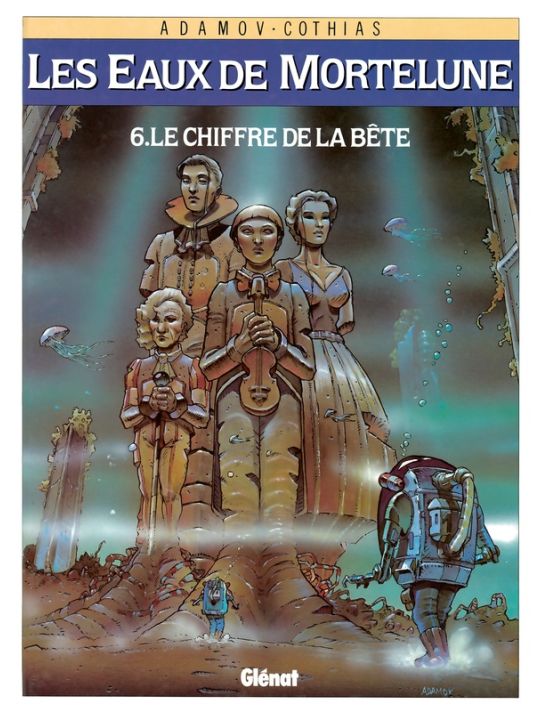 les eaux de mortelune tome 6 - le chiffre de la bête main product photo