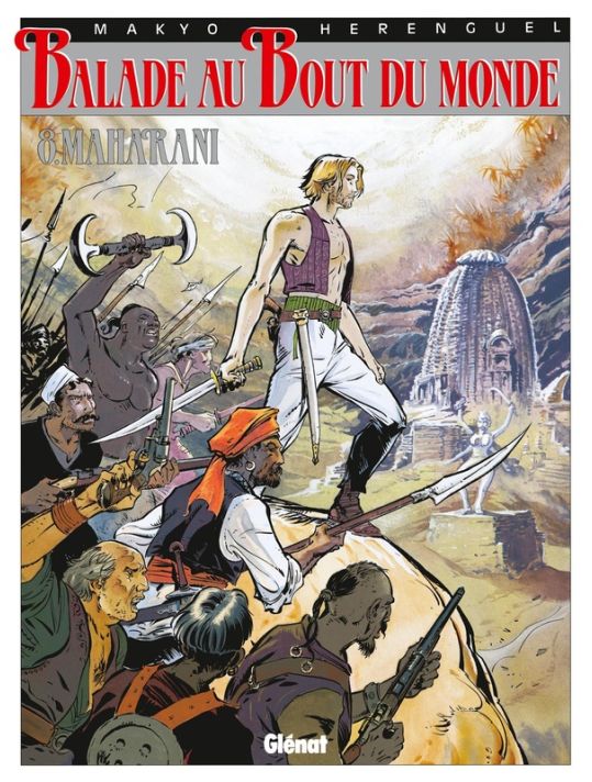 balade au bout du monde tome 8 - maharani main product photo