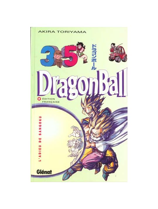 dragon ball tome 35 - l'adieu de sangoku main product photo