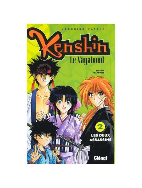 kenshin le vagabond tome 2 - les deux assassins main product photo