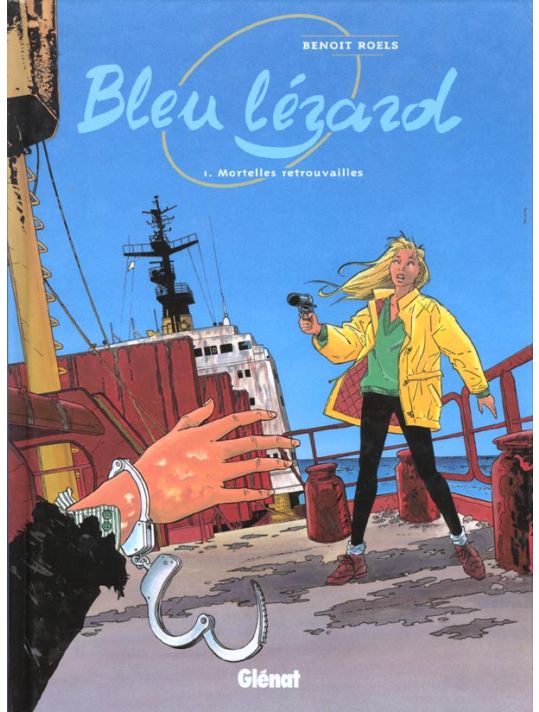 bleu lézard tome 1 - mortelles retrouvailles main product photo