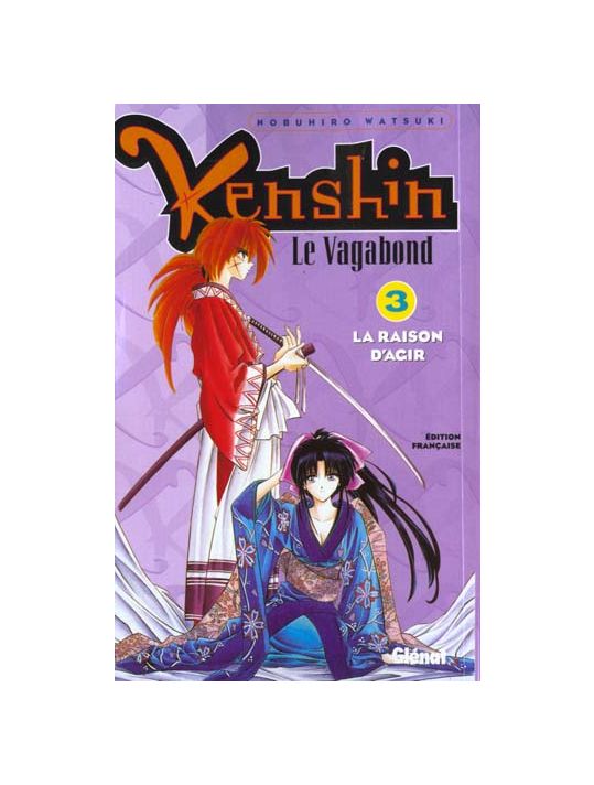 kenshin le vagabond tome 3 - la raison d'agir main product photo