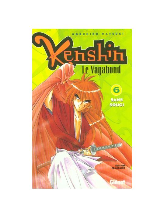 kenshin le vagabond tome 6 - sans souci main product photo